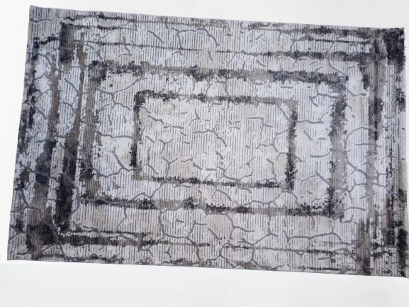 Diamond Halı 25019A 19732 Koyu Bej Model 150*220 Polip Leke Tutmaz dokuma taban - 3