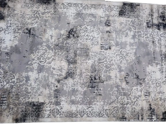 Diamond Halı 25020A 19730 koyu bej Model 150*220 Polip Leke Tutmaz Dokuma taban