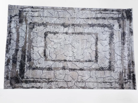 Diamond Halı 25019A 19732 Koyu Bej Model 150*220 Polip Leke Tutmaz dokuma taban - 8