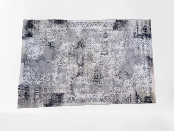 Diamond Halı 25020A 19730 koyu bej  Model 150*220 Polip Leke Tutmaz Dokuma taban - 3