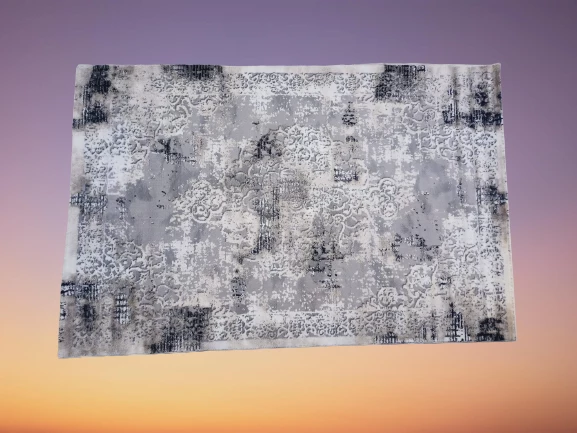 Diamond Halı 25020A 19730 koyu bej Model 150*220 Polip Leke Tutmaz Dokuma taban - 5