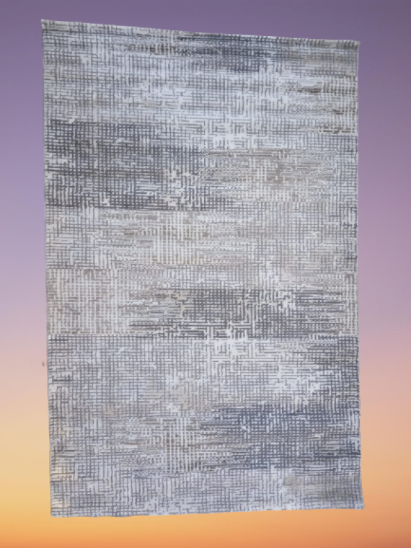 Diamond Halı 25018A 19728 Koyu Bej Koyu Bej 150*220 Polip Leke Tutmz Dokuma taban - 8