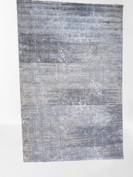 Diamond Halı 25018A 19729 siyah Koyu Bej 200*280 Polip Leke Tutmaz Dokuma taban - 6