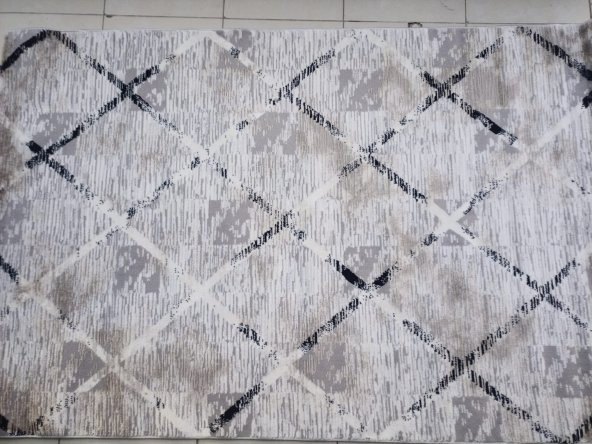 Diamond Halı 25015A 19725 SİYAH Siyah Model 200*280 Leke Tutmaz dokuma taban - 7