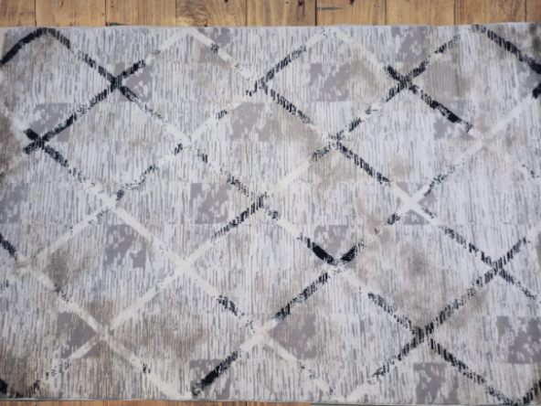 Diamond Halı 25015A 19725 SİYAH Siyah Model 200*280 Leke Tutmaz dokuma taban - 8