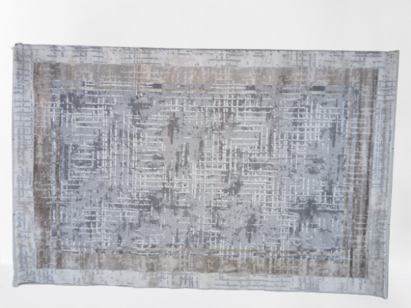 Diamond Halı 25005A19723 Koyu Bej Model 200*280 Polip dokuma taban Leke Tutmaz