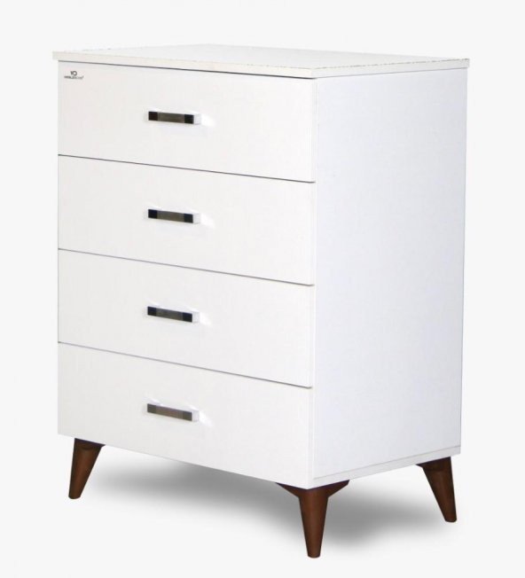 Şifonyer 19716 çok amaç hard parlak BEYAZ suntalem DERİN ÇEKMEE Kutu sevk El Yapı - 2