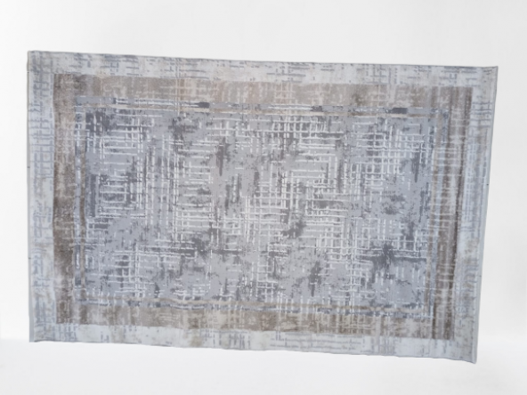 Diamond Halı 25005A 19722 Koyu Bej Model 150*220 Polip dokuma Leke Tutmaz - 5