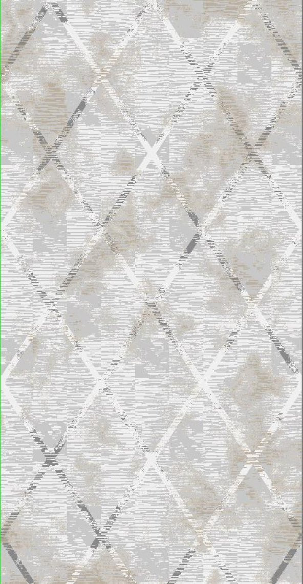 Diamond Halı 25015A 19602 ANTRASİT Model 200*280 Polip Leke Tutmaz Dokuma taban - 2