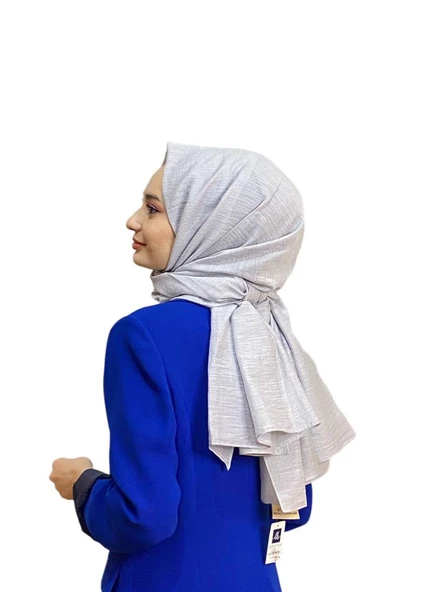 La Boutıque Organıc Cotton Şal  GÜMÜŞ ürün görseli