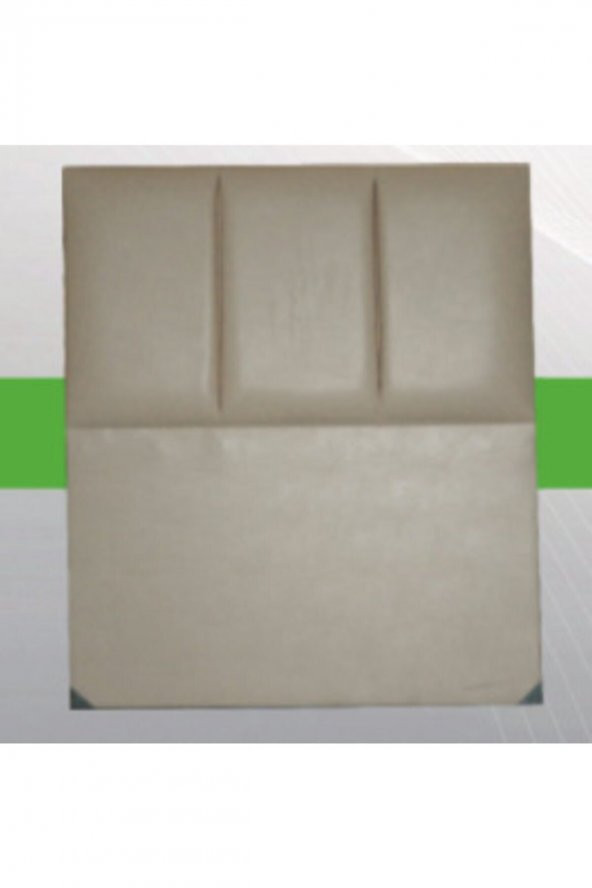 Başlık 19512 Alc Sedef Suni Deri Krem Dilimli 120 lik Başlık - 3