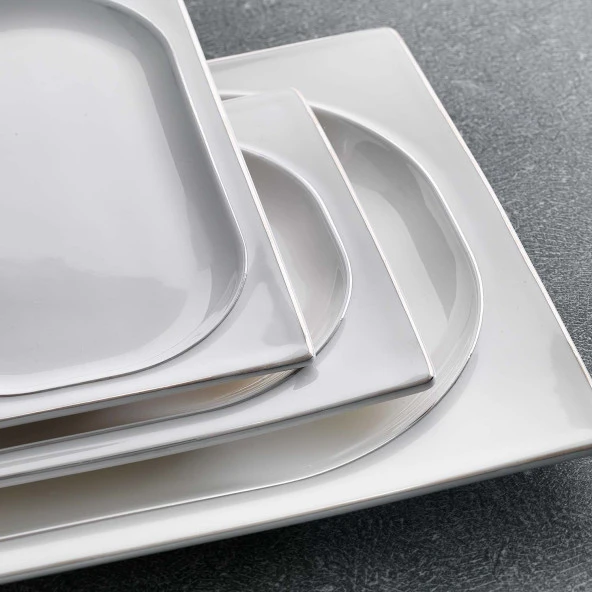 Schafer Glamor Pure Yemek Takımı 60 Parça-Platin - 8