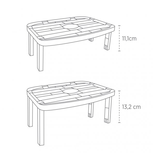 2li Dolap İçi Raf Dolap İçi Çok Katlı Raf - 6