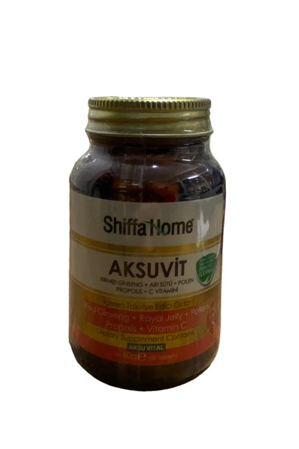 Aksuvit Ginseng Ve Propolis 80 Tablet