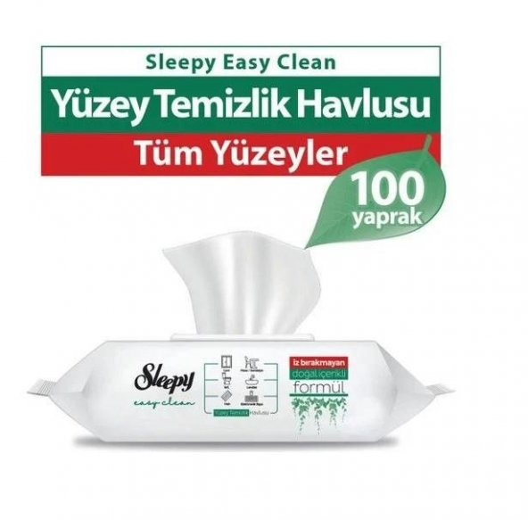 SLEEPY YUZEY TEMIZLIK HAVLUSU 100 LU