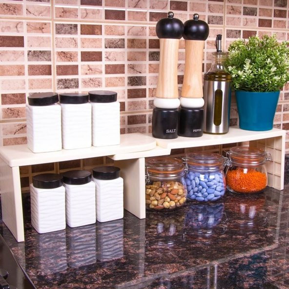 Düzenleyici Tezgah Üstü Raf Düzenleyici Raf