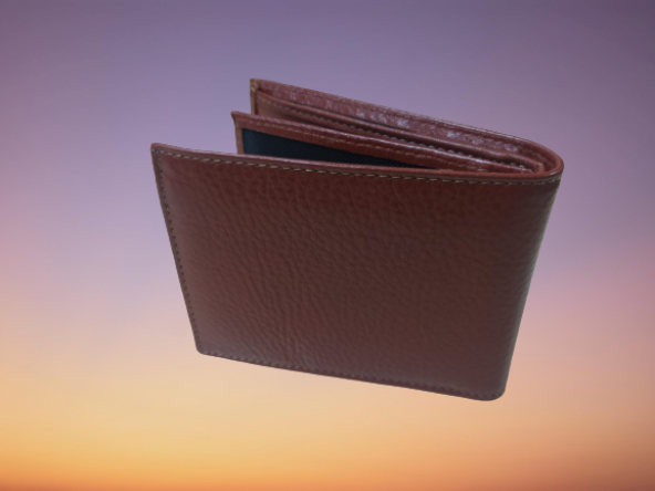 Cüzdan Erkek 18489 Cüzdanı Model Dana Derisi Taba renk Kalıcı boya Çok gözlü El Yapım - 2