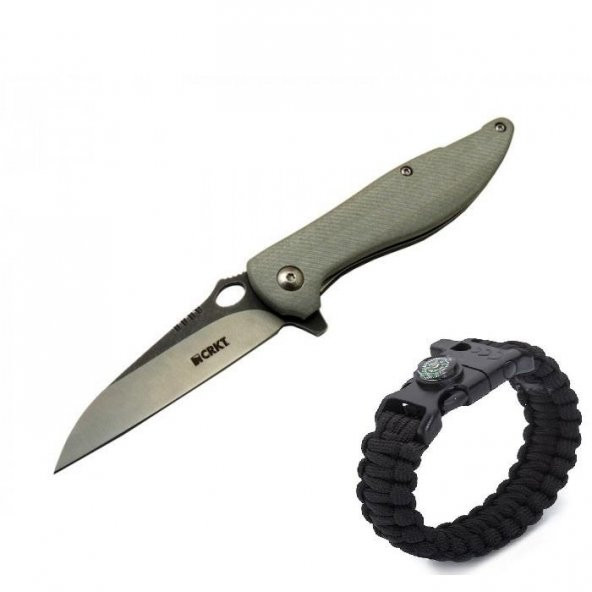 Crkt Locust Çakı 1265 GRİ 18 CM