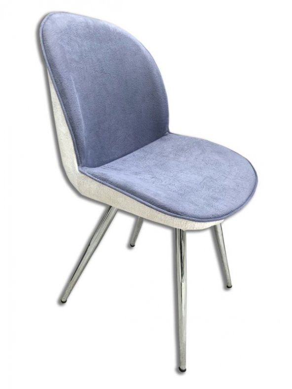 Sandalye ST GOLF Dökme Sünger Poliüretan Çelik Nikelaj Ayak Babyfac kumaş El Yapı