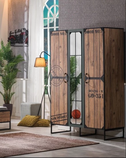 Dolap Urlu 18380 LOFT Model 3 kapı Metal iskelet İnasvasyon ürün kalite malzeme