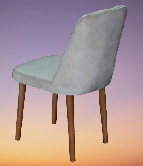 Sandalye 18306 Dizayn Enzo model Kayın klasik ayak kapitone girdirme 1Ad el yapım - Resim 6