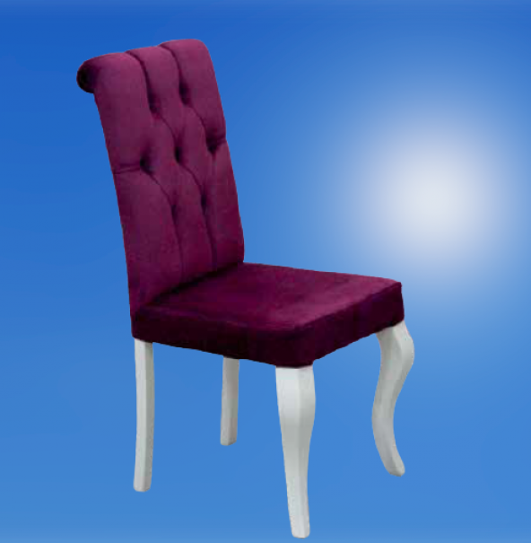 Sandalye ST Dizayn Florida model Kayın klasik retro ayak kapitone 1Ad el yapım - Resim 3