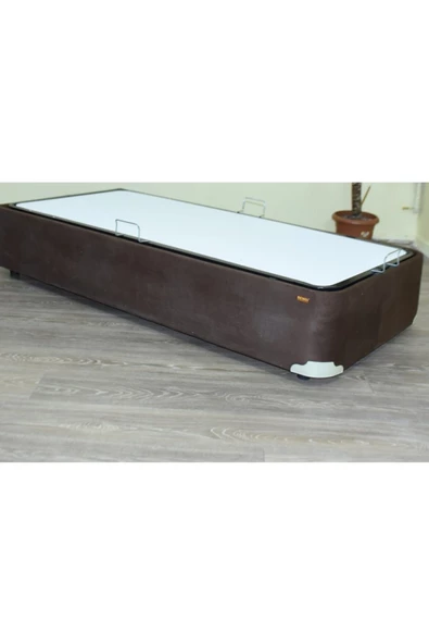 Baza 18228 Taytüy Kahve Renk Kumaş  Metal Transmisyon Çelik Baza120*200cm Elyapım - 2