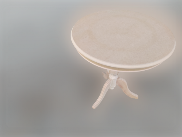 Fiskos 18218 Baba ayak Klasik Model Ahşap Ihlamur ağaç ayak HAM MDF tabla EL Yapı - Resim 6