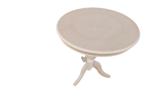 Fiskos 18218 Baba ayak Klasik Model Ahşap Ihlamur ağaç ayak HAM MDF tabla EL Yapı - Resim 7