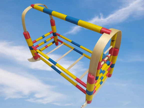 Beşik Bebek 18202 NATÜRE Hamak Hafif Sağlam Doğal Demonte Renkli Sallanır El Yapı - 7