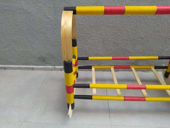 Beşik Bebek18201 NATÜRE Hamak Hafif Sağlam Doğal ağaç Demonte çok Renk Sallanır - 4