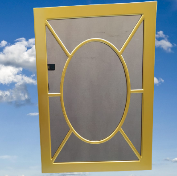 AYNA-Dresuar 18199 motif MODEL Parlak Gold Renk Kayın torna Kutu sevk El Yapım - 6