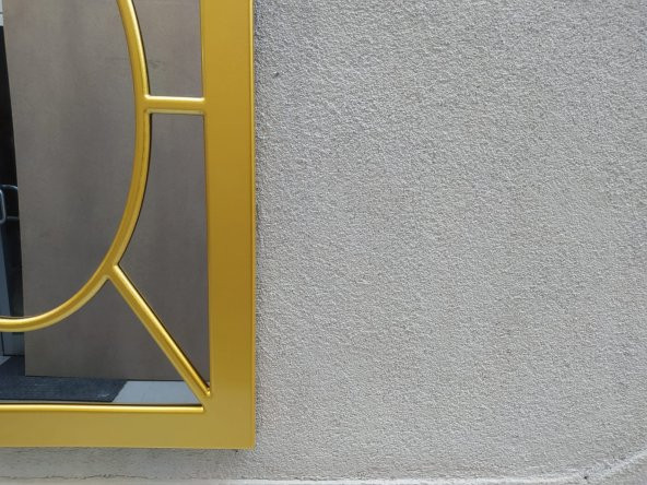 AYNA-Dresuar 18199 motif MODEL Parlak Gold Renk Kayın torna Kutu sevk El Yapım - 8