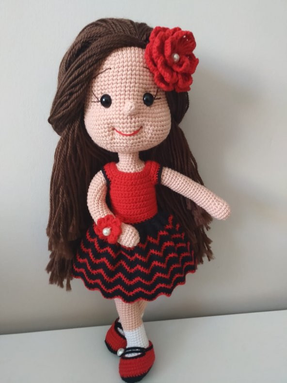 İspanyol Karnaval Bebek Amigurumi Organk Oyuncak - 2