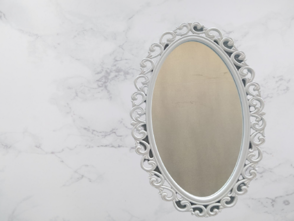 AYNA-Dresuar 18155 MOTİFLİ MODEL Parlak Gold Renk Kayın torna Kutu sevk El Yapım - 2