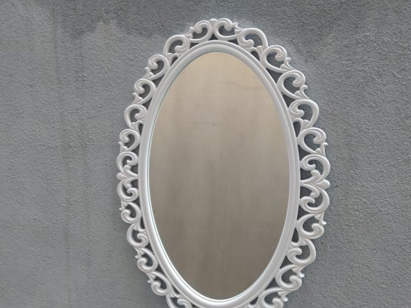 AYNA-Dresuar 18155 MOTİFLİ MODEL Parlak Gold Renk Kayın torna Kutu sevk El Yapım - 7