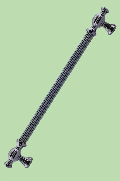 Kesir Mobilya Mutfak Dolabı Çekmece Dolap Kapak Kulpu Kulbu Füme (192 MM-192.2 CM) Metal Kulpları - Resim 6