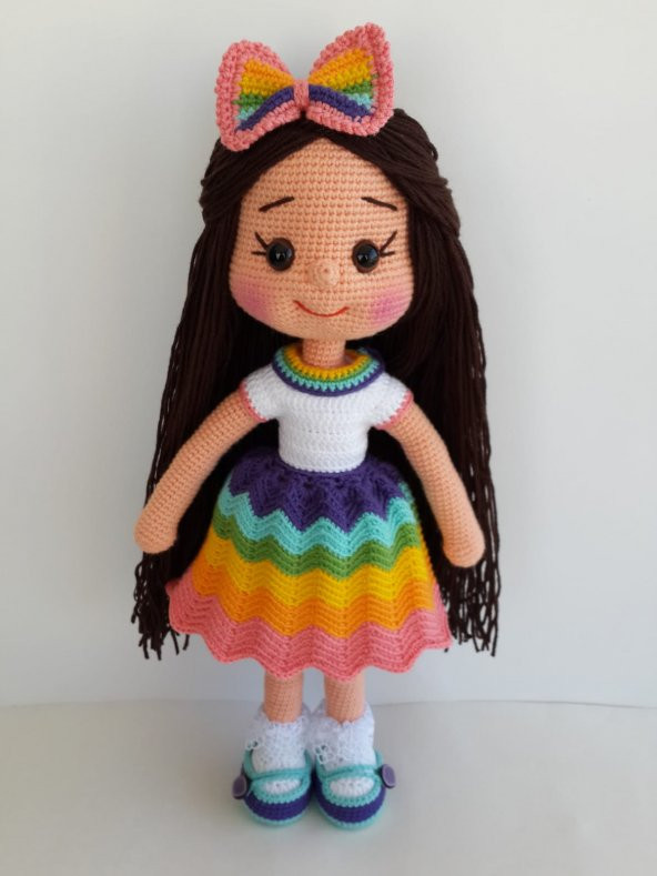 Karnaval Bebek Amigurumi Organik Oyuncak