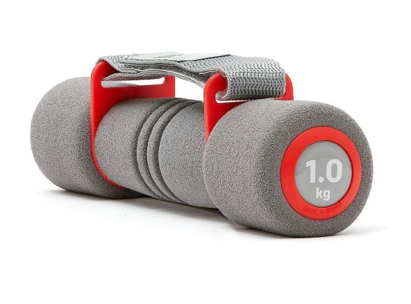 Reebok 2 x 1 kg Köpük Kaplamalı Dambıl RAWT-11061RD - 9