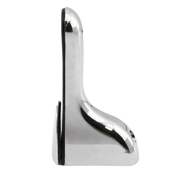 Penguen Ayarlanabilir Etajer Cam Tutucu Ahşap Raf Tutucu Cam Etejeri Krom (1 ÇİFT) - 7