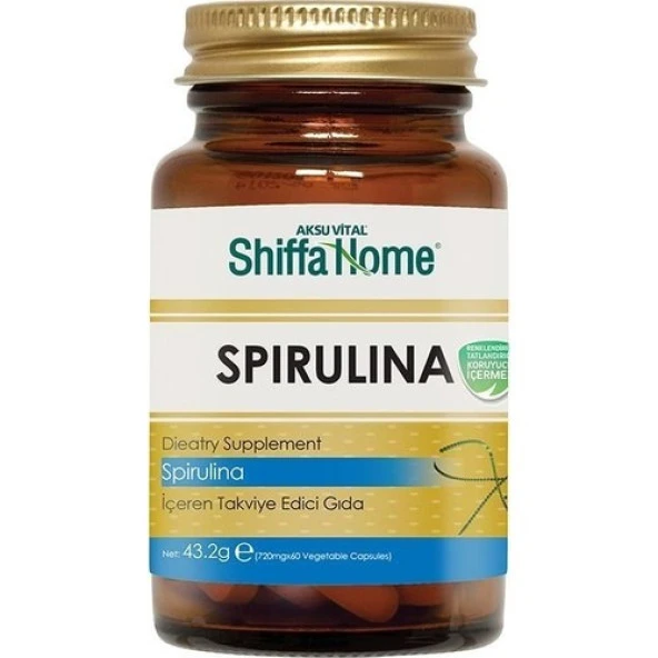 Shiffa Home Spirulina Kapsül ürün görseli 1