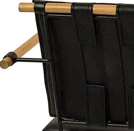 Sandalye 17983 PENYEZ Klasik Model Metal Siyah fırn boya ve sunideri Balkon-Bahç - 3