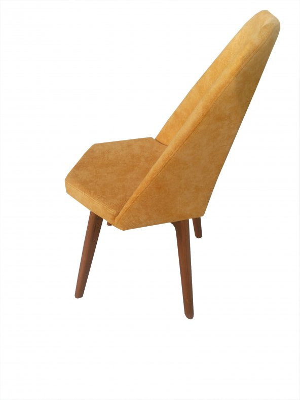 Sandalye ST PETEK Model Kayın Torna Retro ayk bal petek Parlak ceviz Kalite kumaş
