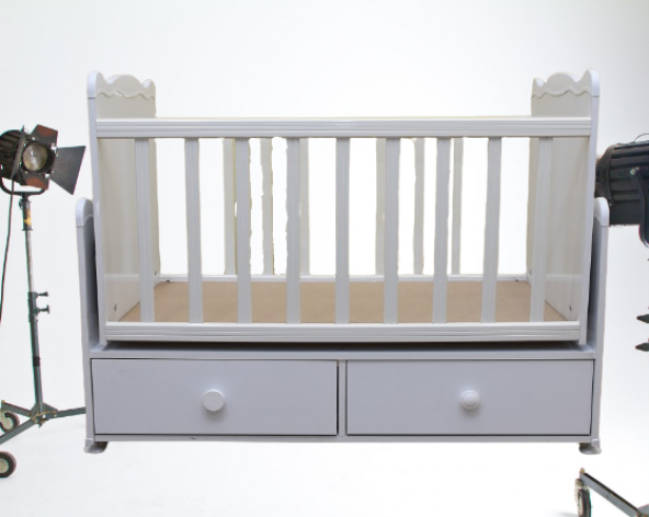 Beşik 17894 Bebek Sallanır Ahşap Sağlığa zara içermez 1sınf Suntalem El yapım - 3