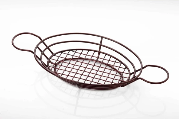 Altınbaşak Oval Sunum Sepeti Büyük 32x22x7cm