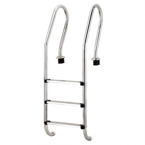 Havuz 17846 Merdiveni 316 Kalite Paslanmaz Çelik CNC kesimli 3 Basamaklı El Yapım