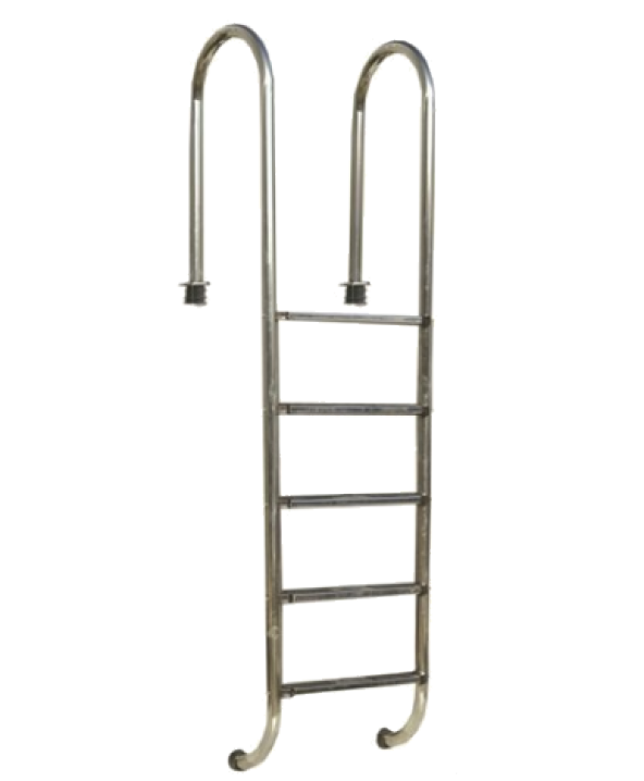 Havuz 17813 merdiven 316 Kalite Paslanmaz Çelik CNC kesimli 5 Basamaklı El Yapım
