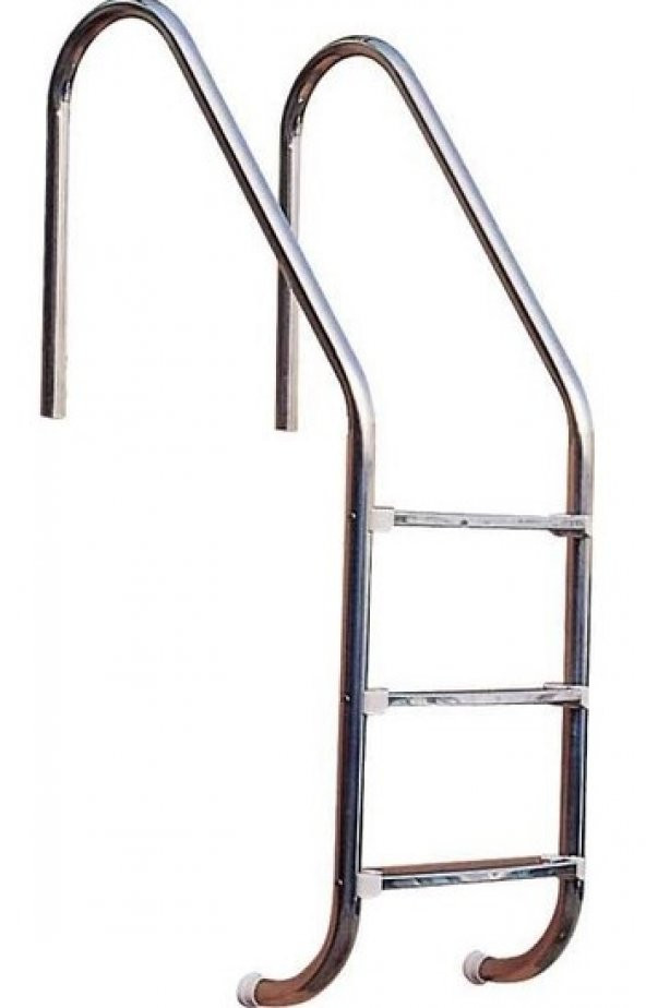 Havuz 17806 Merdiveni 316 Kalite Paslanmaz Çelik CNC kesimli 3lü El Yapım - 3