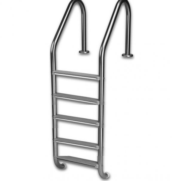 Havuz 17803 Merdiven 316 Kalite Model Paslanmz Çelik CNC kesim 5 Basamak El Yapım - 3