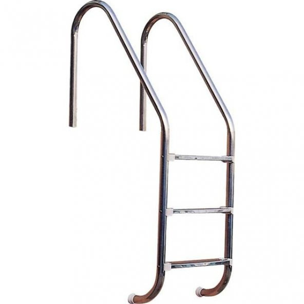 Havuz 17806 Merdiveni 316 Kalite Paslanmaz Çelik CNC kesimli 3lü El Yapım